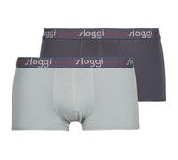 Sloggi Boxer Start Hipster PACK DE 2 in Grigio T5