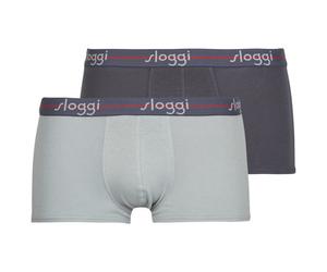 Sloggi Boxer Start Hipster PACK DE 2 in Grigio T5
