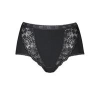 Sloggi Chic Maxi 4p Slip, Nero (Black), 7 (Pacco da 4) Donna