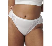Slip donna Sloggi Chic Tai 4P Blanc 50