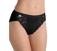 Sloggi Chic Tai 4p Slip, Nero (Black), 3 Donna