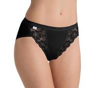 Sloggi Chic Tai Offerta 4-6 Pezzi Slip Donna in Cotone con Pizzo Slip Donna in Cotone Slip Tai (6 Pezzi Nero, 5)