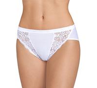 Sloggi Chic Tai Offerta 4-6 Pezzi Slip Donna in Cotone con Pizzo Slip Donna in Cotone Slip Tai (6 Pezzi Bianco, 6)