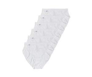 Sloggi Chic Tai Offerta 4-6 Pezzi Slip Donna in Cotone con Pizzo Slip Donna in Cotone Slip Tai (6 Pezzi Bianco, 5)