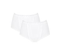 sloggi Control Maxi 2P, Slip, Donna, Bianco (White), 50