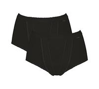 Sloggi Slip Donna Control Maxi – Nero – Taglia 52 – Pacco da 2