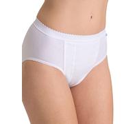 SLOGGI CONTROL TAI Slip Sgambato Contenitivo Donna BIANCO - NERO