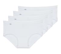 Sloggi Culotte e slip BASIC+ X 4 in Bianco FR 38