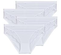 Sloggi Culotte e slip Romance Tai PACK DE 4 in Bianco FR 46