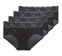Sloggi Culotte e slip ROMANCE X 4 in Nero FR 42