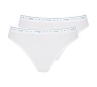 sloggi Donna 24/7 100 Tai 2P, Bianco, 40