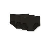 sloggi Donna 24/7 Microfibre Midi C3P, Nero, 38