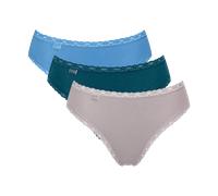 Sloggi Donna 24/7 Weekend Tai C3P 3 Slip 10198237 V010 S16