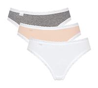 sloggi Donna 24/7 Weekend Tai C3P, Bianco - Light Combination, 44
