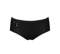 sloggi Donna Basic H Pearl Midi 2P, Nero