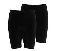 sloggi Donna Basic+ Long 2P, Nero, 40