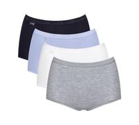SLOGGI Panty blu chiaro / grigio sfumato / nero / bianco, Taglia XXL
