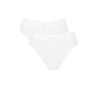 sloggi Donna Double Comfort Tai 2P, Bianco, 38