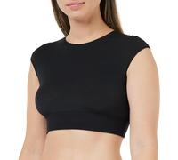 Sloggi Donna Go Allround Crop Top, Nero, Taglia Unica