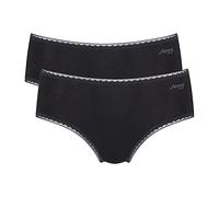 sloggi Donna Go Midi C2P, Nero, XS