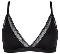 sloggi Donna Go Ribbed R Bralette, Nero, XL