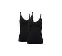 sloggi Donna Go Shirt 01 C2P, Nero, S