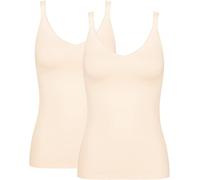 Sloggi Donna Go Shirt 01 C2P, Silk Bianco, XS