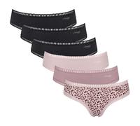 Sloggi Donna Hipster Slip, 6 Pezzi - GO Crush Hipster C6P, Mutande, Stret...