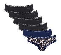 Sloggi Donna Hipster Slip, 6 Pezzi - GO Crush Hipster C6P, Mutande, Stret...