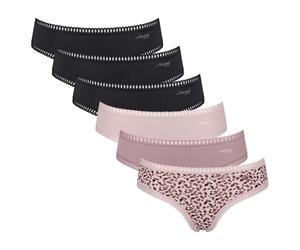 Sloggi Donna Hipster Slip, 6 Pezzi - GO Crush Hipster C6P, Mutande, Stret...