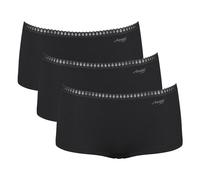 Sloggi Donna Pantys, 3er Pacco - Go Crush Breve C3P,Mutande,Stretch-Baumwo