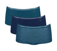 Sloggi Donna Pantys, 3er Pacco - Go Crush Breve C3P,Mutande,Stretch-Baumwo