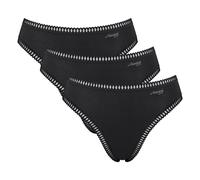 Sloggi Donna Slip, 3er Pacco - Go Crush High Gamba C3P,Mutande,Stretch-Baum