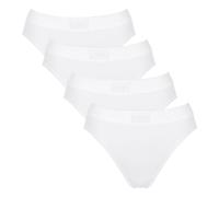 Sloggi Donna Slip, 4er Pacco - Doppio Comfort Tai 4P,Mutande,Stretch-Baum