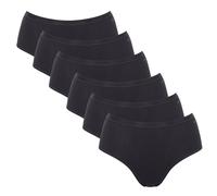 Sloggi Donna Slip, 6er Pacco - Go Quotidiano Cotone Midi 6P, Mutande, Stretch-Ba