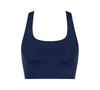 sloggi Donna Zero Feel 2.0 Racer Top, Navy Blue, S