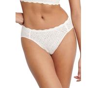 sloggi Donna Zero Feel Bliss High Leg, Silk Bianco