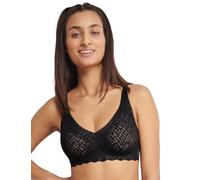 sloggi Donna Zero Feel Bliss Soft Bra, Nero