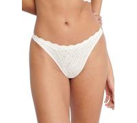sloggi Donna Zero Feel Bliss String, Silk Bianco