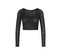 sloggi Donna Zero Feel Bliss Top Long Sle., Nero, XS