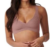 sloggi Donna Zero Feel Lace 2.0 Bralette, Cacao, M