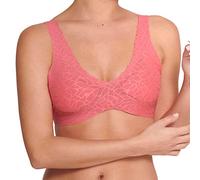 sloggi Donna Zero Feel Lace 2.0 Bralette, Desert Rose, XL