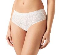 sloggi Donna Zero Feel Lace 2.0 High Waist, Angora, XS