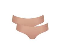 Sloggi Zero Microfibre 2.0 Hipster 2p Underwear, Cameo Brown, M (Pacco da 2) Donna