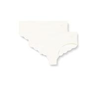 sloggi Donna Zero Microfibre 2.0 H Hipster 2P, Angora, XS