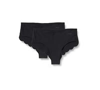 Sloggi Donna Zero Microfibre 2.0 H Short 2P, Nero, XS