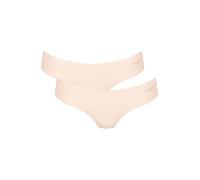 sloggi Donna Zero Microfibre 2.0 Hhipstring 2P, Angora, XL