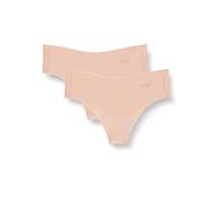 Sloggi Donna Zero Microfibre 2.0 Hhipstring 2P, Cameo Brown, XL