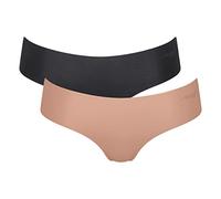 sloggi Donna Zero Microfibre 2.0 Hipster C2P, Brown - Dark Combination, XS
