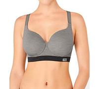 Sloggi Donne Move Flow Whp Reggiseno Sportivo Donna, Multicolore (Grey Combination M013), 4^D